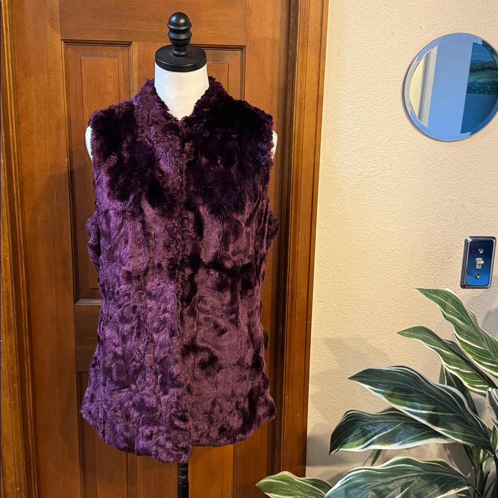 Naeem Khan Timeless Bold Purple Design Size S